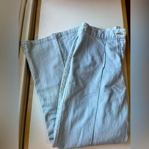 Vintage 70s flare jean w/ center seam